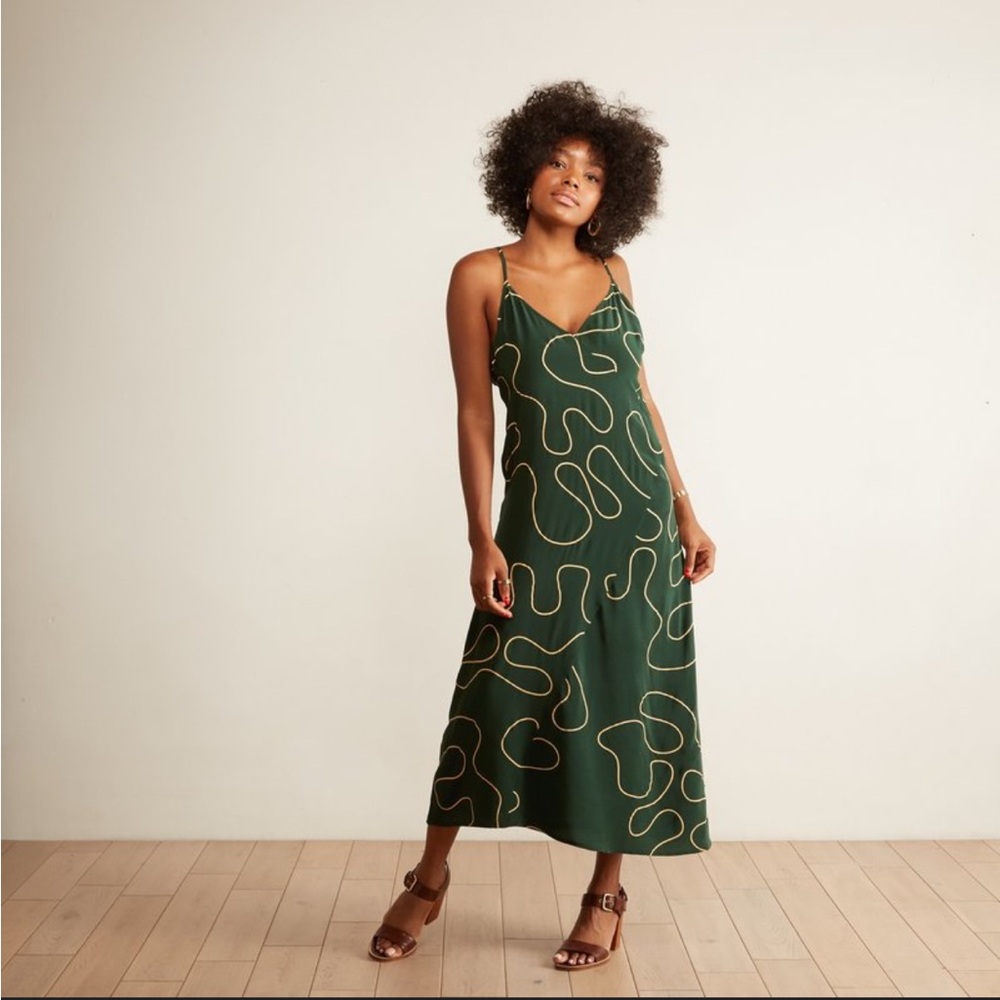 Green dress